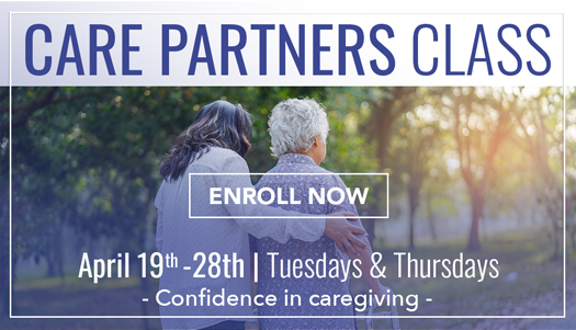 Care Partners Classes - APRIL