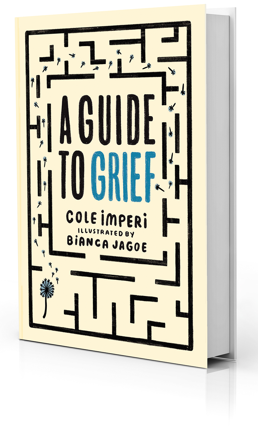 Media of the Month - A Guide to Grief by Cole Imperi // Illustrated by Bianca Jagoe