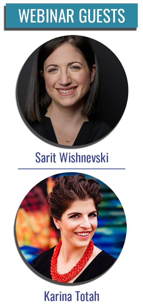 Guest Speakers - Sarit Wishnevski & Karina Totah